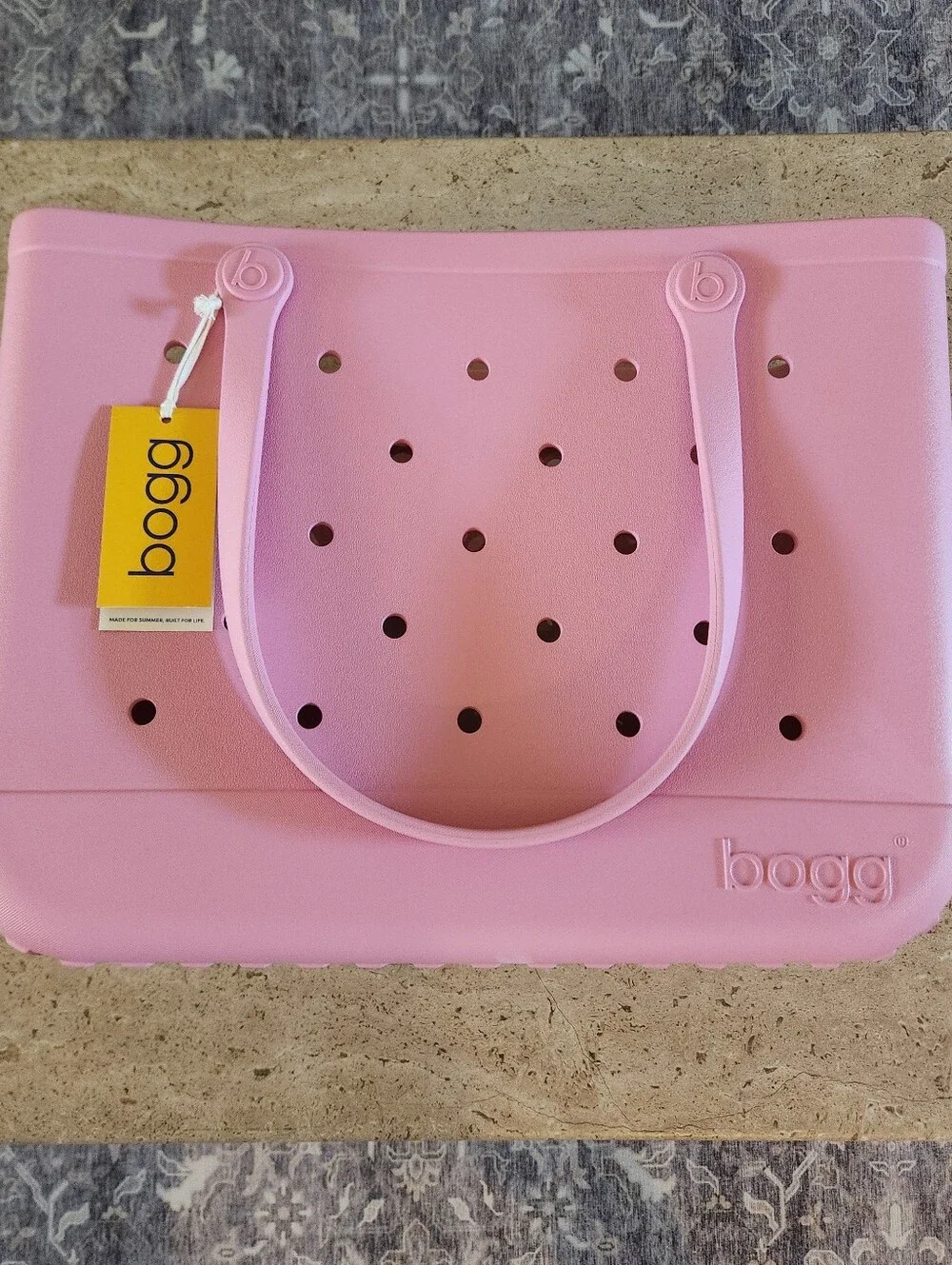 Original Bogg Bag, Blowing Pink Bubbles,  NWT